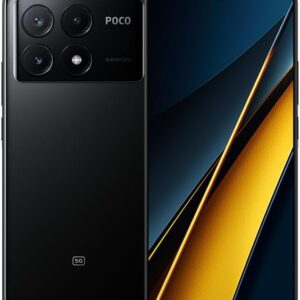 Xiaomi Poco X6 PRO 5G + 4G LTE Global Unlocked (512GB + 12GB) GSM 6.67" 64MP Triple Camera (Tmobile Mint Tello Global) + (Car Fast Car Dual Charger Bundle) (Black)