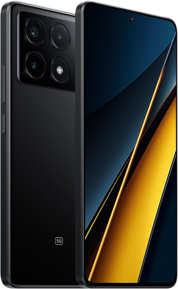 Xiaomi Poco X6 PRO 5G + 4G LTE Global Unlocked (512GB + 12GB) GSM 6.67" 64MP Triple Camera (Tmobile Mint Tello Global) + (Car Fast Car Dual Charger Bundle) (Black) - Image 4