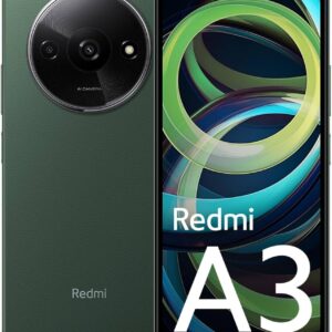 Xiaomi Redmi A3 4G 64GB + 3GB Global Version (for Tmobile Tello & Global) Factory Unlocked 6.71" 8MP Dual Camera (Forest Green)