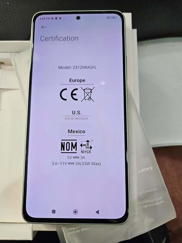 Xiaomi Redmi Note 13 4G LTE (256GB + 8GB) 6.67" 108MP Triple (for Tmobile Mint Tello Global) Global GSM Bands Unlocked (Midnight Black )